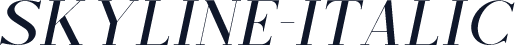 Skyline-Italic