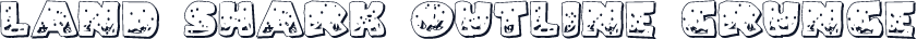 Land Shark Outline Grunge