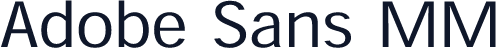 Adobe Sans MM