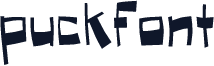 Puckfont