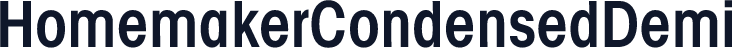 HomemakerCondensedDemi