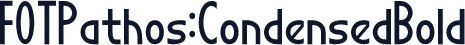 FOTPathos-CondensedBold