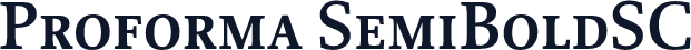 Proforma SemiBoldSC