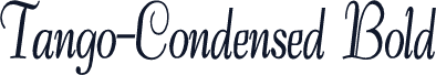 Tango-Condensed Bold