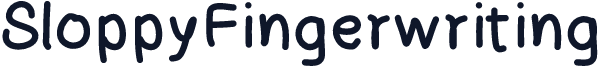 SloppyFingerwriting