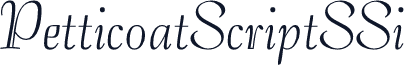 PetticoatScriptSSi