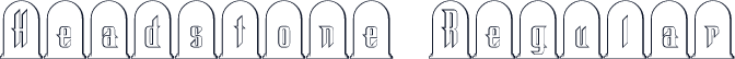 Headstone Regular