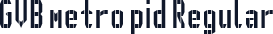 GVB metro pid Regular