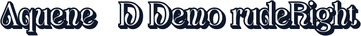 Aquene 3D Demo rudeRight