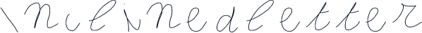 Inclinedletter