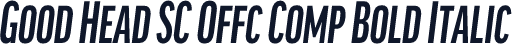 Good Head SC Offc Comp Bold Italic