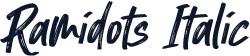 Ramidots Italic