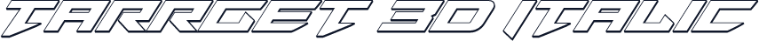 Tarrget 3D Italic