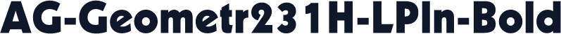 AG-Geometr231H-LPln-Bold