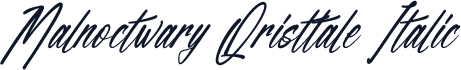Malnoctwary Qristtale Italic