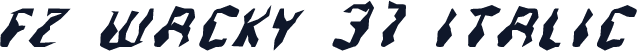 FZ WACKY 37 ITALIC