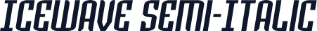 Icewave Semi-Italic