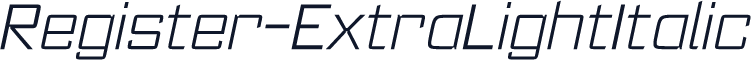 Register-ExtraLightItalic