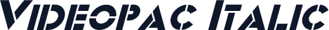 Videopac Italic