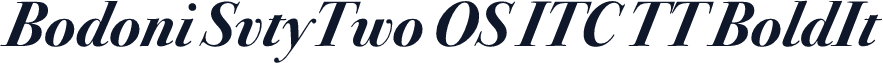 Bodoni SvtyTwo OS ITC TT BoldIt