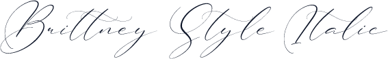 Brittney Style Italic
