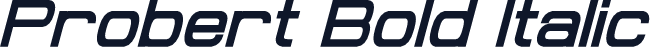 Probert Bold Italic