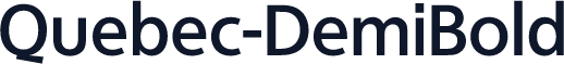 Quebec-DemiBold