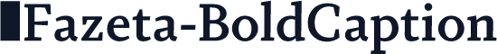 ☞Fazeta-BoldCaption