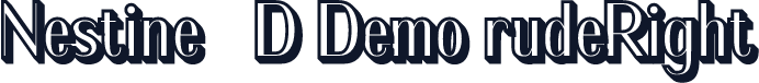 Nestine 3D Demo rudeRight