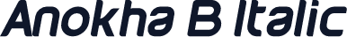 Anokha B Italic