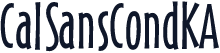 CalSansCondKA