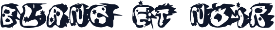 Blanc et Noir