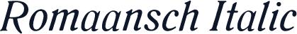 Romaansch Italic