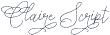 Claire Script
