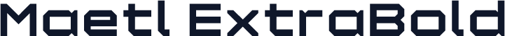 Maetl ExtraBold