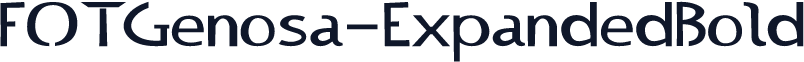 FOTGenosa-ExpandedBold