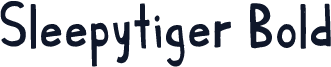Sleepytiger Bold