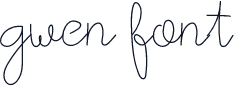 gwen font