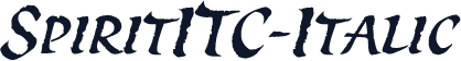 SpiritITC-Italic