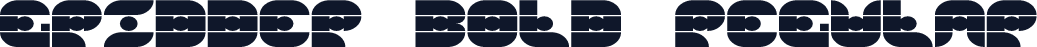 Gridder Bold Regular