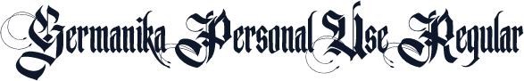 Germanika Personal Use Regular
