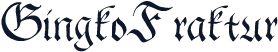 GingkoFraktur