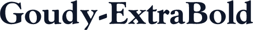 Goudy-ExtraBold