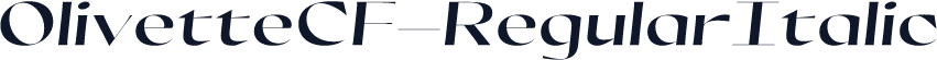 OlivetteCF-RegularItalic