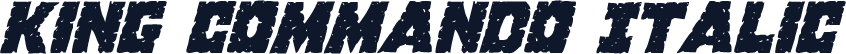 King Commando Italic