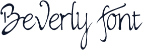 Beverly font