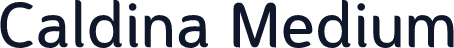Caldina Medium