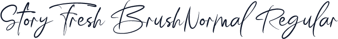 Story Fresh BrushNormal Regular