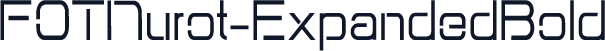 FOTNurot-ExpandedBold