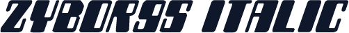 Zyborgs Italic